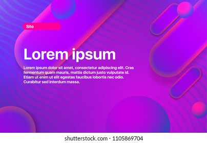 Modern colorful abstract violet background with gradient.