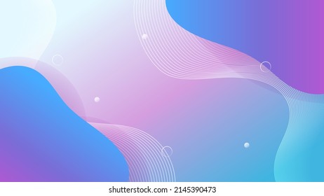 Modern colorful background with abstract gradient geometric shapes texture decoration. Vector illustration for presentation design, annual report, tech banner, web header