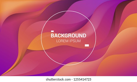 Modern Colorful Background Design. Elegant and Abstract Gradient Colors. With Liquid And Light Colors. EPS Vector 10