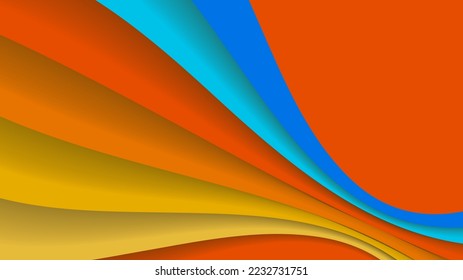 Fondo colorido moderno con elementos geométricos abstractos dinámicos y decoración. Ilustración vectorial para cobertura de medios sociales, fondo de presentación, fondo de certificado, diseño de tarjeta de visita