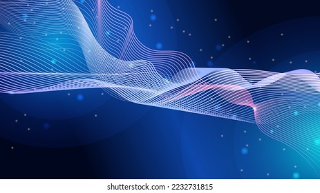 Modern colorful background with dynamic abstract geometric shapes elements decoration. Vector illustration for social media cover, presentation background, certificate background, business card design