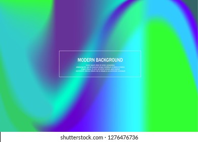 Modern colorful background with motion fluid vector