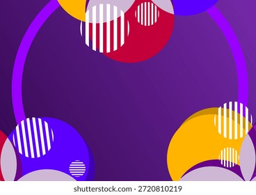 Fondo colorido moderno con cuadrados superpuestos y colores degradados, estilo Vector.