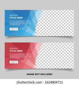 Modern colorful banner design templates. Vector illustration EPS 10