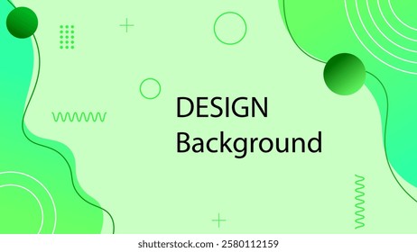 Modern colorful banner template with gradient colors