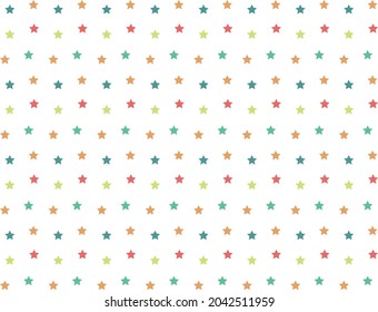 Modern colorful birthday geometric pattern on white background, elegant ornaments, design for decoration, wrapping paper, print, fabric or textile, wonderful card, cute banner, vector illustration
