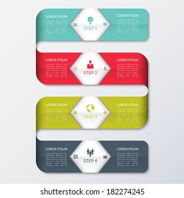 Modern Colorful Business Infographics Template