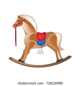 Modern colorful children's toys. Toy store, kindergarten, home kids games. Educational and sports games. Horse rocking, entertainment, swing, carousel. Vector illustration isolated.