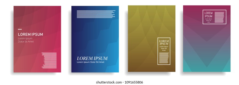 modern colorful cover design