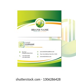 Modern colorful creative business card and name card,horizontal simple clean template vector design, layout in rectangle size