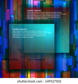 Modern colorful design