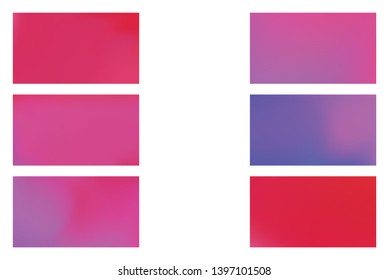 Modern colorful flow poster. Set of Modern Colorful Mesh Background for Banner or Print.