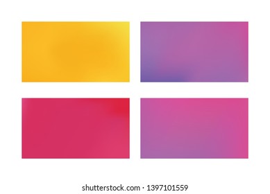 Modern colorful flow poster. Set of Modern Colorful Mesh Background for Banner or Print.
