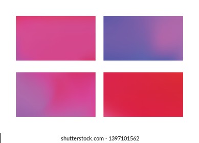 Modern colorful flow poster. Set of Modern Colorful Mesh Background for Banner or Print.