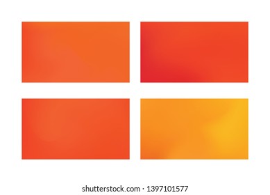 Modern colorful flow poster. Set of Modern Colorful Mesh Background for Banner or Print.