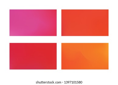 Modern colorful flow poster. Set of Modern Colorful Mesh Background for Banner or Print.
