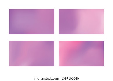 Modern colorful flow poster. Set of Modern Colorful Mesh Background for Banner or Print.