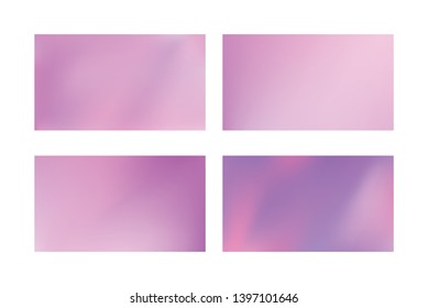 Modern colorful flow poster. Set of Modern Colorful Mesh Background for Banner or Print.