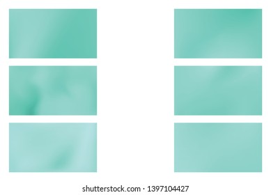 Modern colorful flow poster. Set of Festive glowing a bright background.