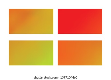 Modern colorful flow poster. Set of Festive glowing a bright background.