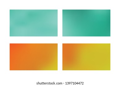 Modern colorful flow poster. Set of Festive glowing a bright background.