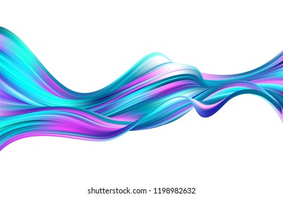 Modern colorful flow poster. Wave Liquid shape color background. Art design for your design project. Vector illustration EPS10