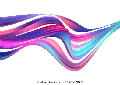 Modern colorful flow poster. Wave Liquid shape color background. Art design for your design project. Vector illustration EPS10