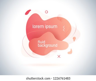 Modern colorful flow poster. Wave liquid shape in color background. Trendy vector creative art design illustration. Fluid abstract geometric template with distorted stripes and gradient.