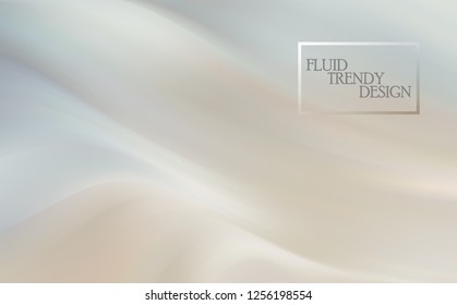 Modern colorful flow poster. Wave Liquid shape color background. Vector illustration EPS10