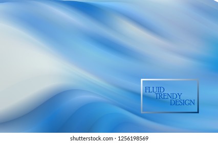 Modern colorful flow poster. Wave Liquid shape color background. Vector illustration EPS10