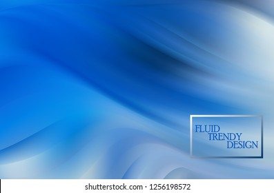 Modern colorful flow poster. Wave Liquid shape color background. Vector illustration EPS10