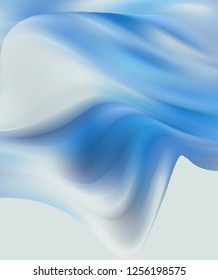 Modern colorful flow poster. Wave Liquid shape color background. Vector illustration EPS10