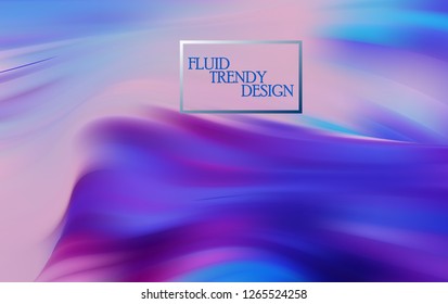 Modern colorful flow poster. Wave Liquid shape color background. Art design for your design project.