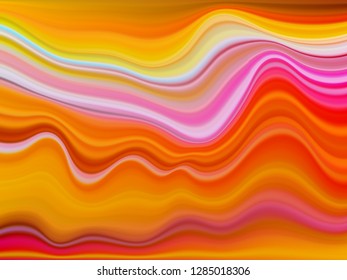 Modern colorful flow poster. Wave Liquid shape color background. Vector illustration