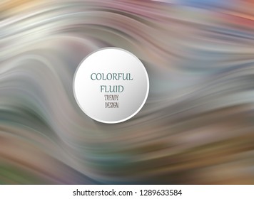Modern colorful flow poster. Wave Liquid shape in  color background. Art design for your design project.