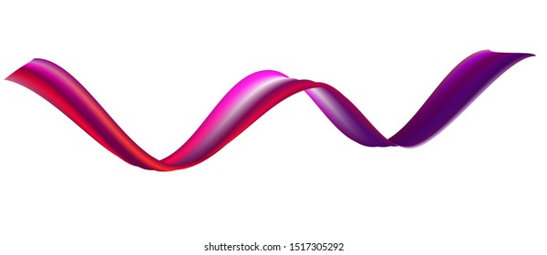 Modern colorful flow poster. Wave Liquid shape in blue color background. Art design for your design project. Vector illustration EPS10