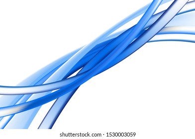 Modern colorful flow poster. Wave Liquid shape in blue color background. Art design for your design project. Vector illustration EPS 10