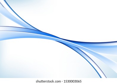 Modern colorful flow poster. Wave Liquid shape in blue color background. Art design for your design project. Vector illustration EPS 10