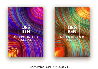 Modern colorful flow poster. Wave Liquid shape color background. Art design for your design project. Vector illustration EPS10