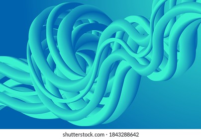Modern colorful flow poster. Wave Liquid shape color background. Art design for your design project. Vector illustration EPS10.