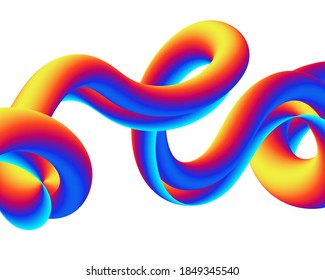 Modern colorful flow poster. Wave Liquid shape color background. Art design for your design project. Vector illustration EPS10.
