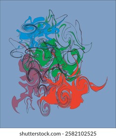 Modern colorful flow poster. Wave Liquid shape color background. Art design for your design project. Vector illustration 