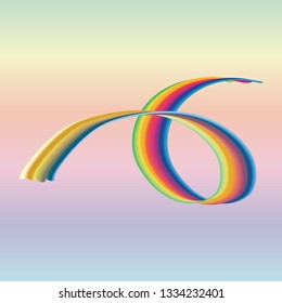 Modern colorful flow wave. Vector liquid shape. Art design for your design.