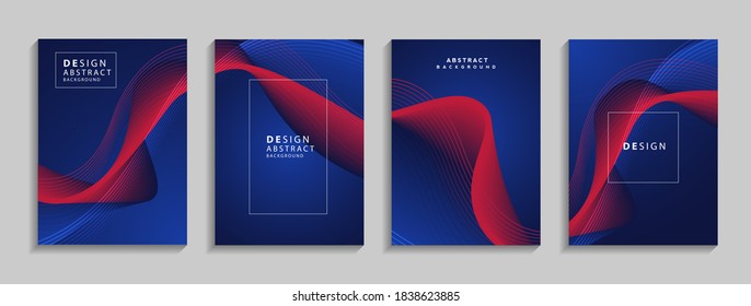 Modern colorful geometric abstract background. Fluid shapes composition for banner, poster, book or web. vector illustration design. 