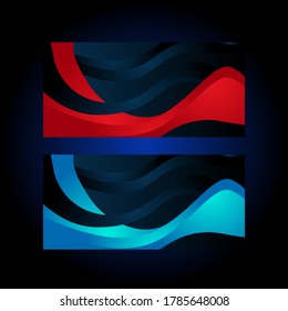 Modern Colorful geometric gradient abstract background Dynamic shapes composition