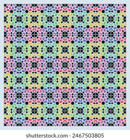 Modern colorful geometric pattern background