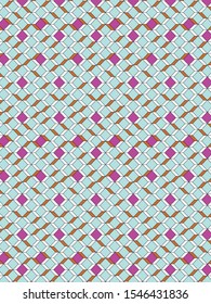 Modern colorful geometric pattern design 