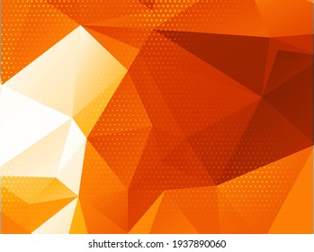 Vector de fondo de polígono geométrico de color moderno
