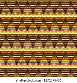 modern colorful geometric repeating pattern of squares and stripes for surface design templates, textile, fabric, background, backdrops, wallpaper,  banner and stationary. pattern swatch at eps. file