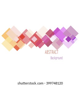 Modern Colorful Geometrical Background